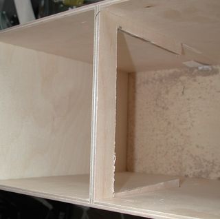 Drawer housing cut out
