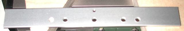 metal bar with holes