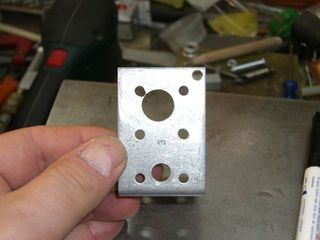 finished motor bracket