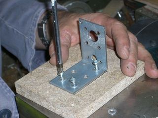 mounting the motor bracket