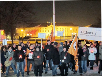 piraten vor dem Schloss Bellewue