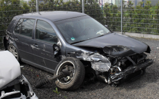 Golf auf Parkplatz