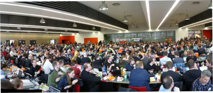 Piraten beim Bundesparteitag in Chemnitz